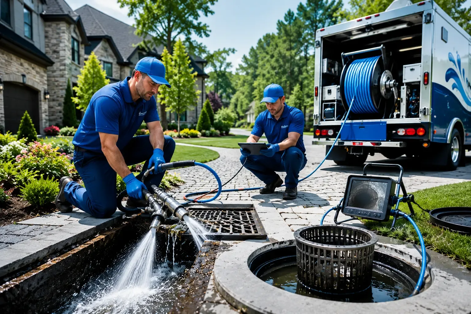Local outdoor drain cleaning professionals in Helen, GA